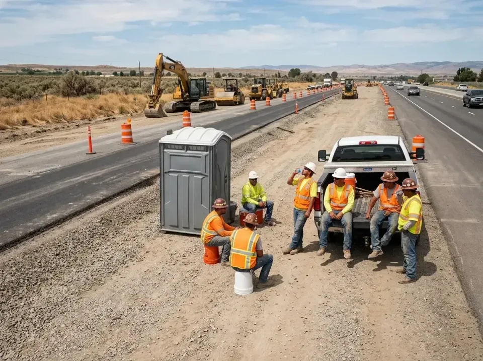 highway-road-construction-crew-007 — frequently asked questions, Porta Potty and Restroom Rentals in Isla Vista, CA